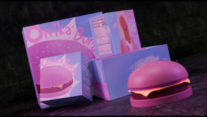 Onika Burger Advertisement